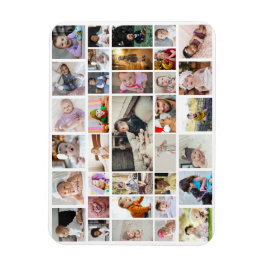 Entwerfen Sie Ihr eigenes 35 Foto Collage Poster Magnet