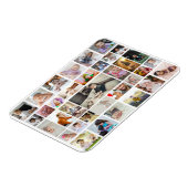 Entwerfen Sie Ihr eigenes 35 Foto Collage Poster Magnet (Linke Seite)