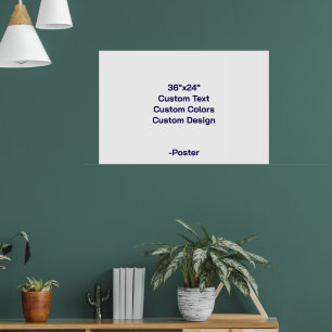 Entwerfen Sie Ihr eigenes 36"x24" Matt Poster