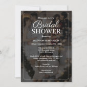 Entwerfen Sie Ihr eigenes 3 Foto Collage Brautpart Einladung (Vorderseite)