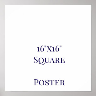 Entwerfen Sie Ihr eigenes 40x40 cm Bild Poster