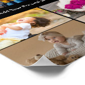 Entwerfen Sie Ihr eigenes 9 Foto Collage Poster (Ecke)
