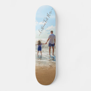 Entwerfen Sie Ihr eigenes benutzerdefiniertes Foto Skateboard