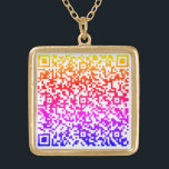Entwerfen Sie Ihr eigenes benutzerdefiniertes QR C Vergoldete Kette<br><div class="desc">Benutzerdefinierte Farbe - Entwerfen Sie Ihre eigenen Personalisierten Ketten mit Ihrer QR Code Scan Info - Spezielles Massage Necklace Geschenk - QR Code hinzufügen - Bild oder Foto / oder Name - Benutzerdefinierter Text - Neu verkleinern und verschieben oder entfernen / Elemente hinzufügen - Bild / Text mit Anpassungstool. Wählen...</div>