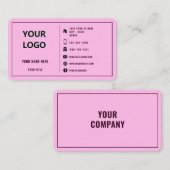 Entwerfen Sie Ihr eigenes Berufliches Visitenkarte (Vorne/Hinten)