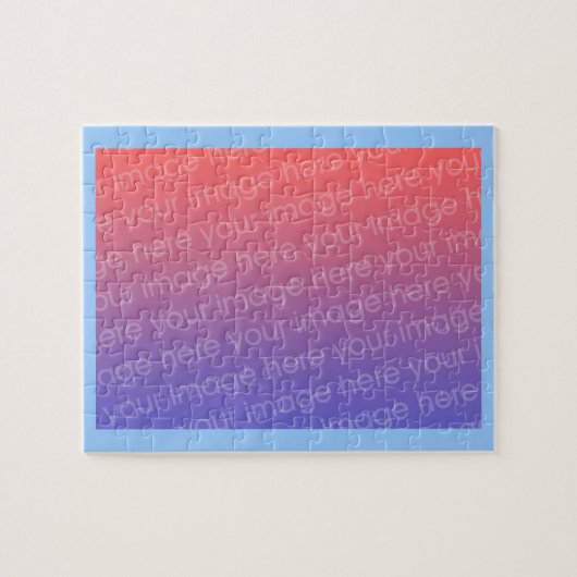 Entwerfen Sie Ihr eigenes Bild-Puzzlespiel Puzzle (Horizontal)