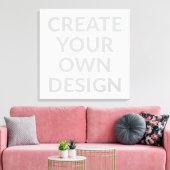 Entwerfen Sie Ihr eigenes Design Leinwanddruck (Insitu (Wohnzimmer))
