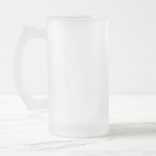 Entwerfen Sie Ihr eigenes Design Mattglas Bierglas