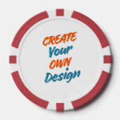 Entwerfen Sie Ihr eigenes Design Pokerchips (Vorderseite)