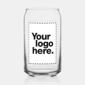 Entwerfen Sie Ihr eigenes Druckbehältnis. Dosenglas (Vorderseite)