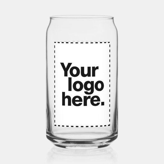 Entwerfen Sie Ihr eigenes Druckbehältnis. Dosenglas (Rückseite)