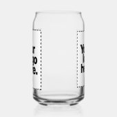 Entwerfen Sie Ihr eigenes Druckbehältnis. Dosenglas (Rechts)