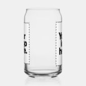 Entwerfen Sie Ihr eigenes Druckbehältnis. Dosenglas (Links)