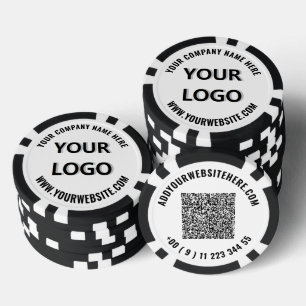 Entwerfen Sie Ihr eigenes Firmenlogo Poker Chips V