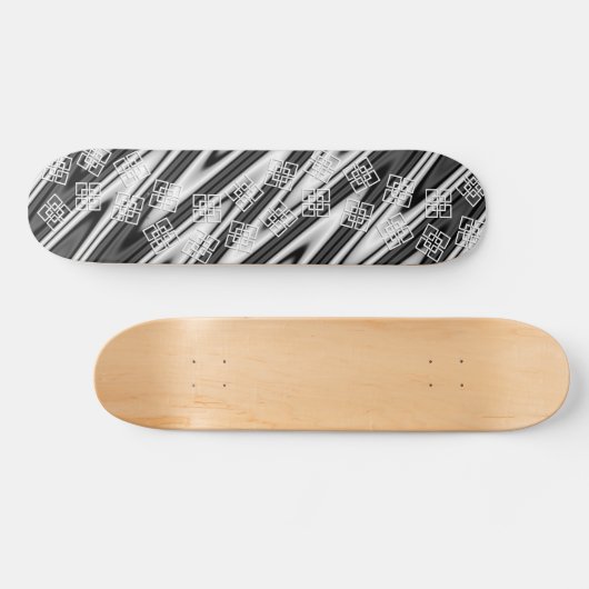 Entwerfen Sie Ihr eigenes Flammenskateboard Skateboard (Horizontal)