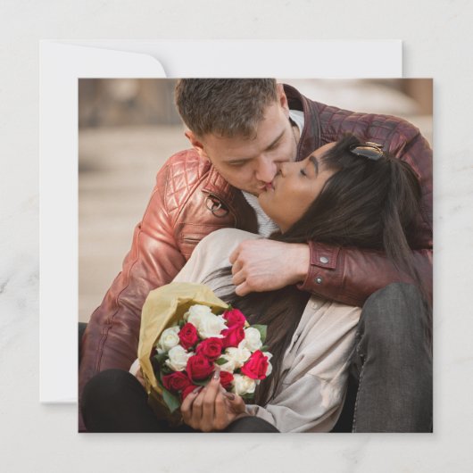 Entwerfen Sie Ihr eigenes Foto Feiertagskarte (Vorderseite)