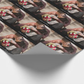 Entwerfen Sie Ihr eigenes Foto Geschenkpapier (Ecke)