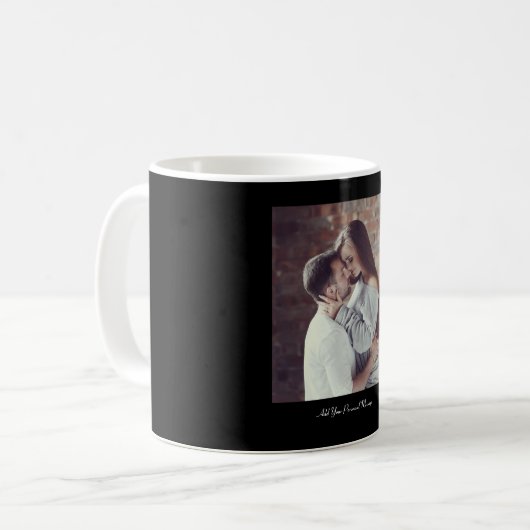 Entwerfen Sie Ihr eigenes Foto Kaffeetasse (Vorderseite Links)