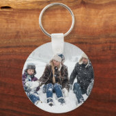 Entwerfen Sie Ihr eigenes Foto Personalisiert Schlüsselanhänger (Vorderseite)