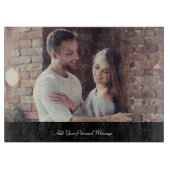 Entwerfen Sie Ihr eigenes Foto Schneidebrett (Vorderseite)