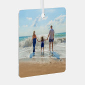 Entwerfen Sie Ihr eigenes Foto Weihnachtsschmuck (Vorderseite Rechts)