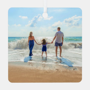 Entwerfen Sie Ihr eigenes Foto Weihnachtsschmuck