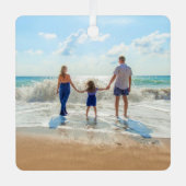 Entwerfen Sie Ihr eigenes Foto Weihnachtsschmuck (Vorderseite)