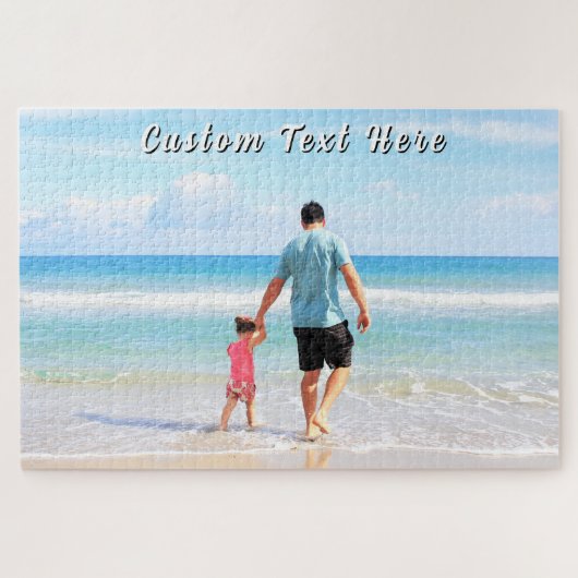 Entwerfen Sie Ihr eigenes Fotopuzzle-Geschenk mit Puzzle (Horizontal)