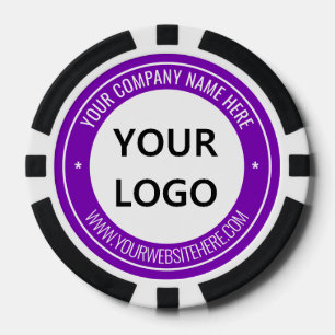 Entwerfen Sie Ihr eigenes Geschäft-Logo-Poker-Chip Pokerchips
