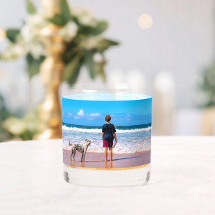 Entwerfen Sie Ihr eigenes Haustier-Foto Whiskyglas