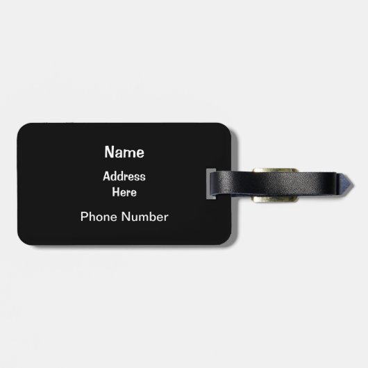 Entwerfen Sie Ihr eigenes High Game oder eine eige Gepäckanhänger (Rückseite horizontal)