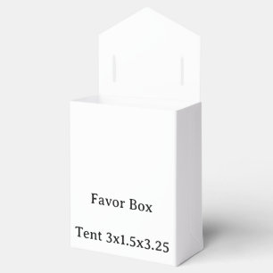 Entwerfen Sie Ihr eigenes individuelles Zelt 3x1,5 Geschenkschachtel