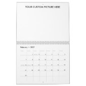 Entwerfen Sie Ihr eigenes Jahr 2025 Kalender (Feb 2027)