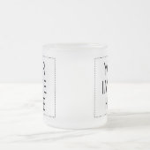 Entwerfen Sie Ihr eigenes Kindergeschenk Mattglastasse (Mittel)