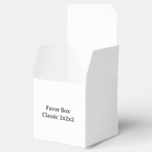 Entwerfen Sie Ihr eigenes klassisches 2x2x2 Geschenkschachtel