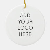 Entwerfen Sie Ihr eigenes kundenspezifisches Keramik Ornament (Vorne)