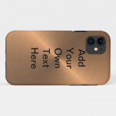 Entwerfen Sie Ihr eigenes Kupfer Case-Mate iPhone Hülle (Rückseite (Horizontal))