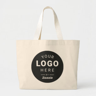 Entwerfen Sie Ihr eigenes Logo-Design Jumbo Stoffbeutel