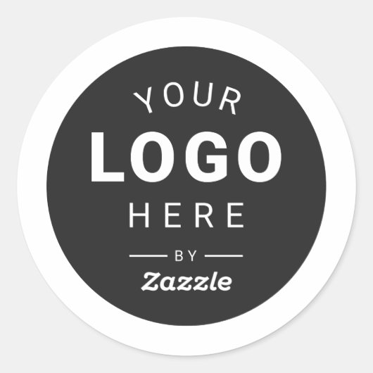 Entwerfen Sie Ihr eigenes Logo-Design Runder Aufkleber (Vorderseite)