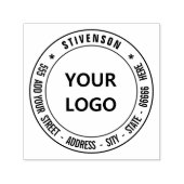 Entwerfen Sie Ihr eigenes Logo oder Ihre Foto-Adre Permastempel (Design)