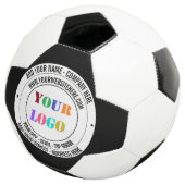 Entwerfen Sie Ihr eigenes Logo und Text-Fußball. Fußball (Dreiviertel)