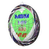 Entwerfen Sie Ihr eigenes luminöses Herz-Baby-Desi Dartscheibe (Vorderseite rechts)