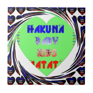 Entwerfen Sie Ihr eigenes luminöses Herz-Baby-Desi Fliese