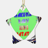 Entwerfen Sie Ihr eigenes luminöses Herz-Baby-Desi Keramik Ornament (Links)