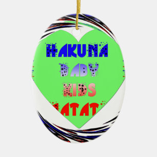 Entwerfen Sie Ihr eigenes luminöses Herz-Baby-Desi Keramikornament