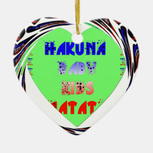 Entwerfen Sie Ihr eigenes luminöses Herz-Baby-Desi Keramikornament