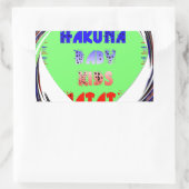 Entwerfen Sie Ihr eigenes luminöses Herz-Baby-Desi Rechteckiger Aufkleber (Tasche)