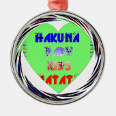 Entwerfen Sie Ihr eigenes luminöses Herz-Baby-Desi Silbernes Ornament (Vorne)