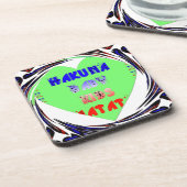 Entwerfen Sie Ihr eigenes luminöses Herz-Baby-Desi Untersetzer (Linke Seite)