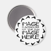 Entwerfen Sie Ihr eigenes Magnet (Vorderseite/Rückseite)